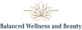 The Balanced Wellness & Beauty logo for the scrolling header of the site
